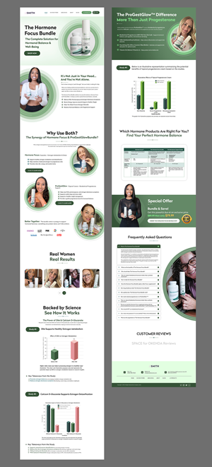 Hormone Bundle Redesign Wordpress site