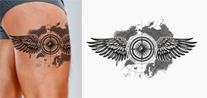 Tattoo Design by erikdesign for this project | Design #35006157