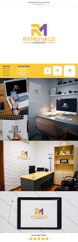 Logo Design by VectorForge for Removals Manager Ltd | Design: #35003669