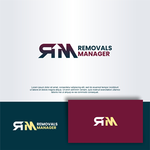 Logo Design by arumdesign for Removals Manager Ltd | Design #34996543