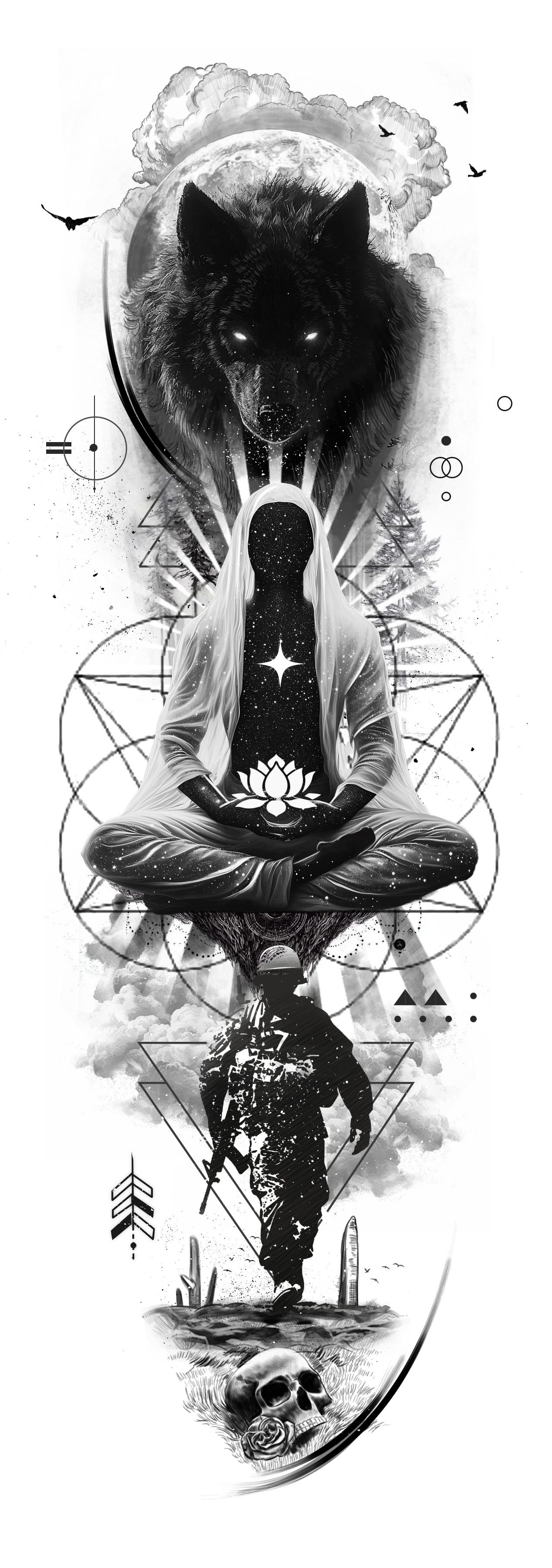 Diseño de Tatuaje por Soumen Sinha para este proyecto | Diseño #35019755