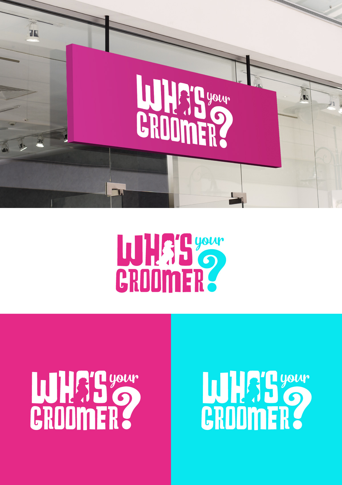 Logo-Design von Sergio Coelho für Who's Your Groomer | Design #35003651