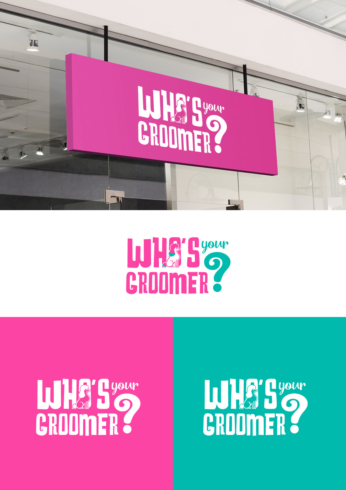 Diseño de Logo por Sergio Coelho para Who's Your Groomer | Diseño #35007526