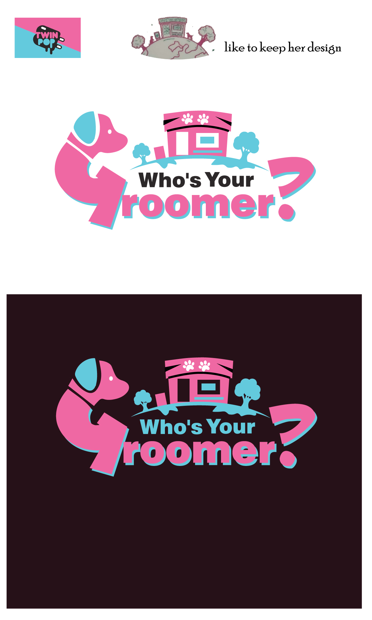 Logo-Design von uk für Who's Your Groomer | Design #35002538