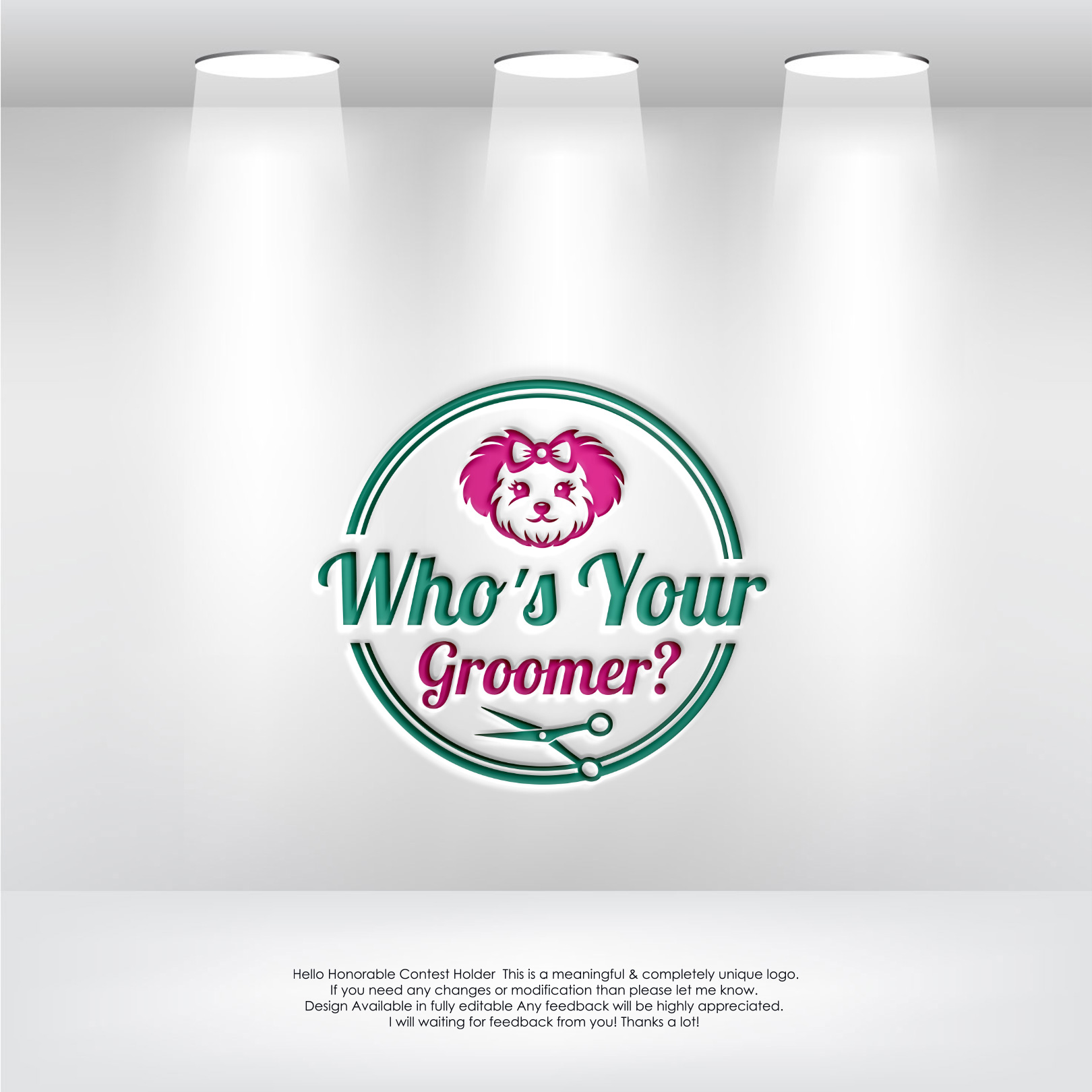 Design de Logo par LogoEon pour Who's Your Groomer | Design #35023986