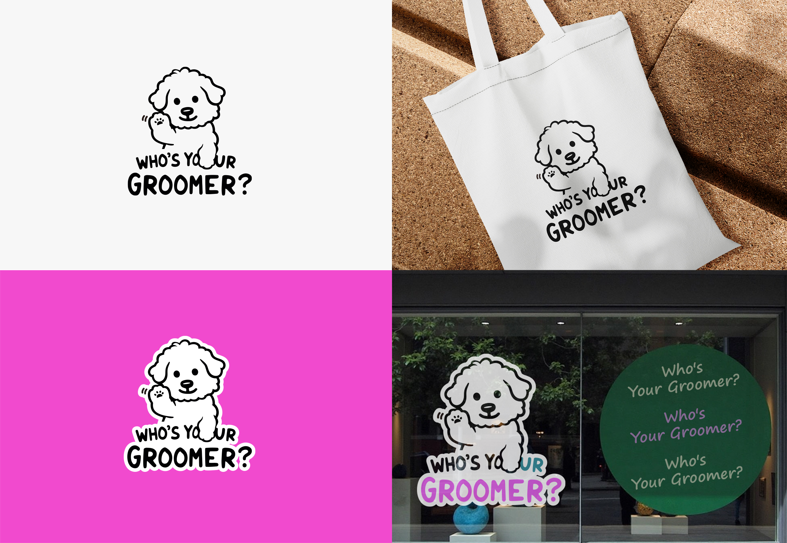 Logo-Design von dai hui für Who's Your Groomer | Design #35005849