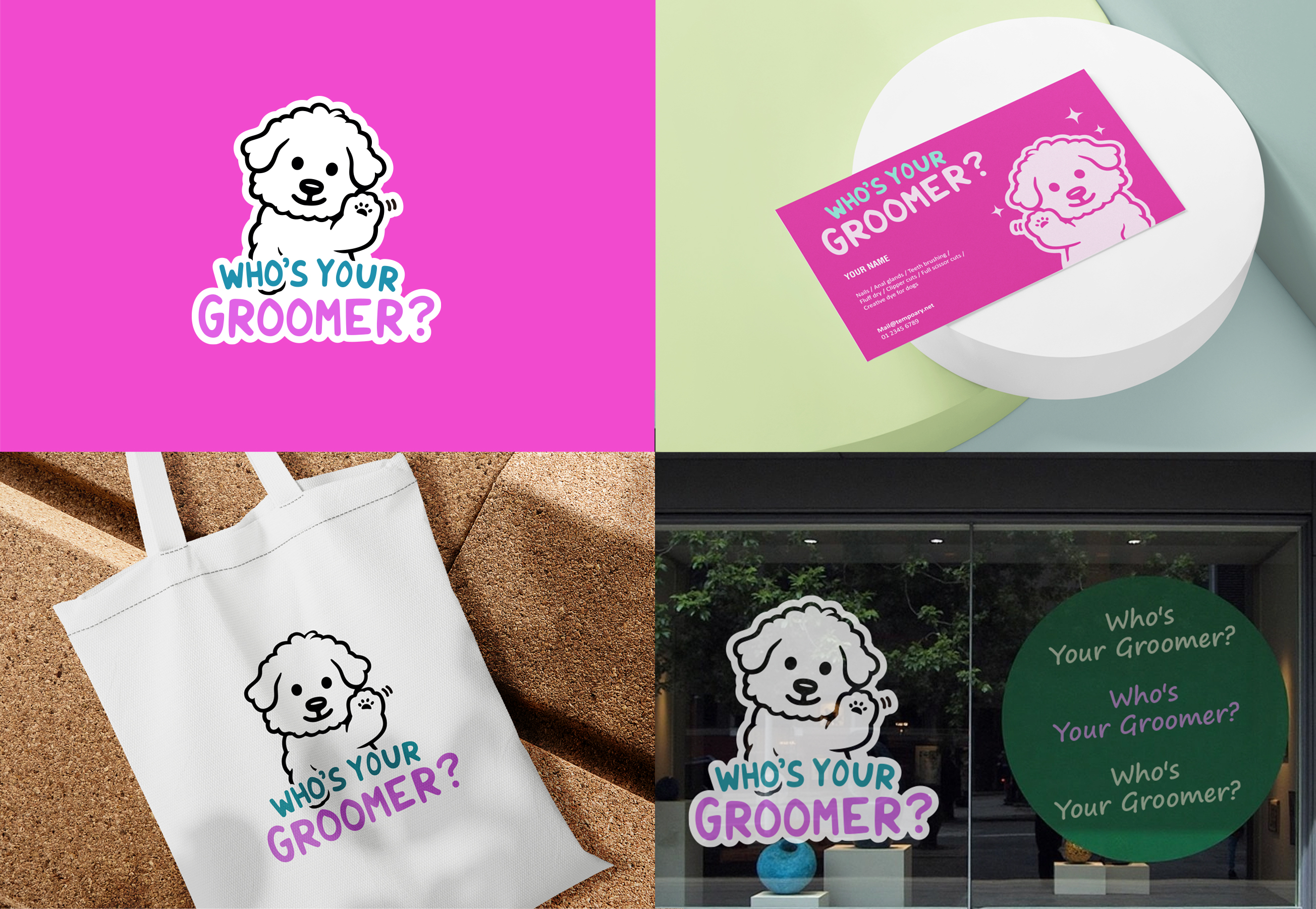 Diseño de Logo por dai hui para Who's Your Groomer | Diseño #35006316