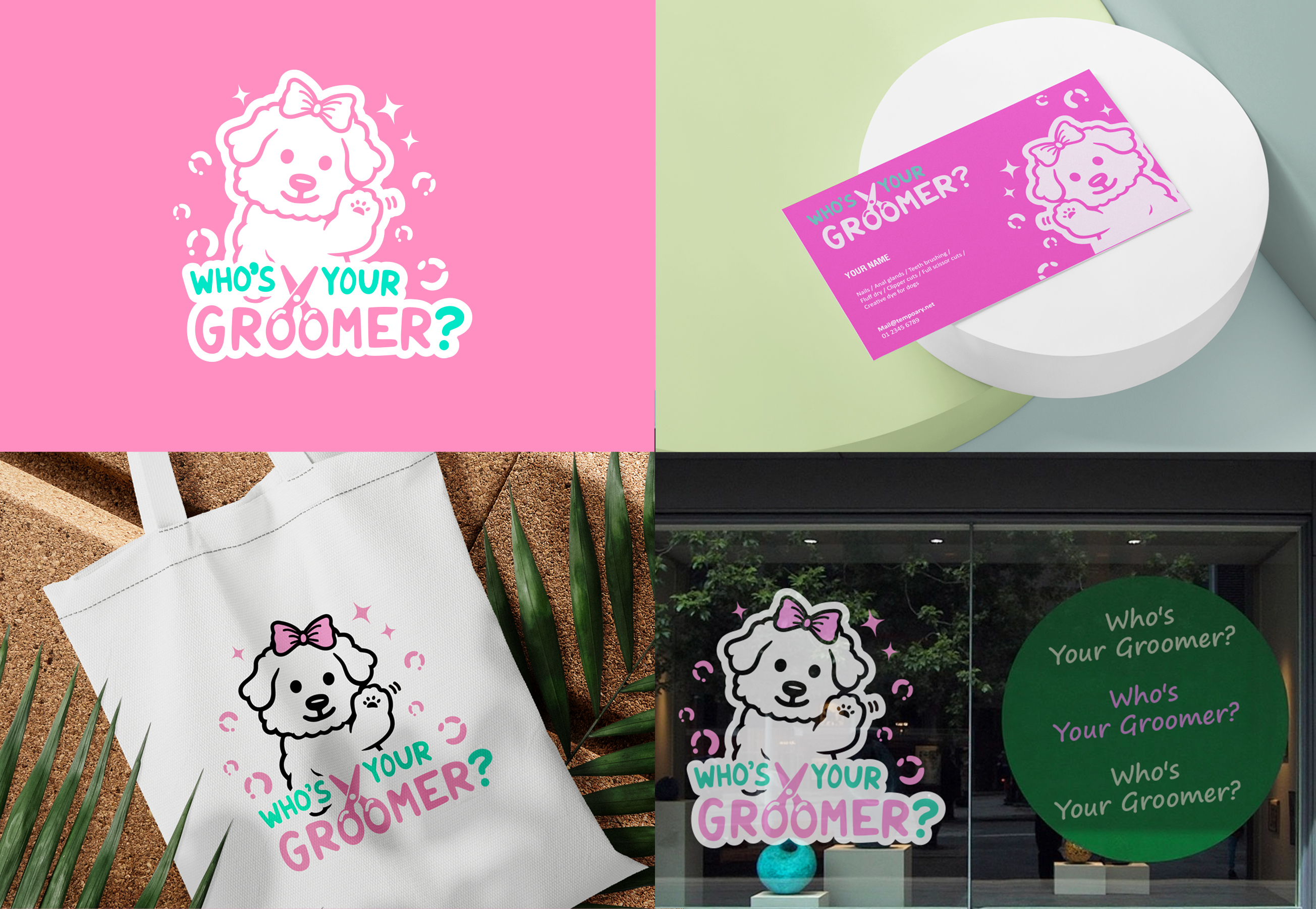 Diseño de Logo por dai hui para Who's Your Groomer | Diseño #35059737