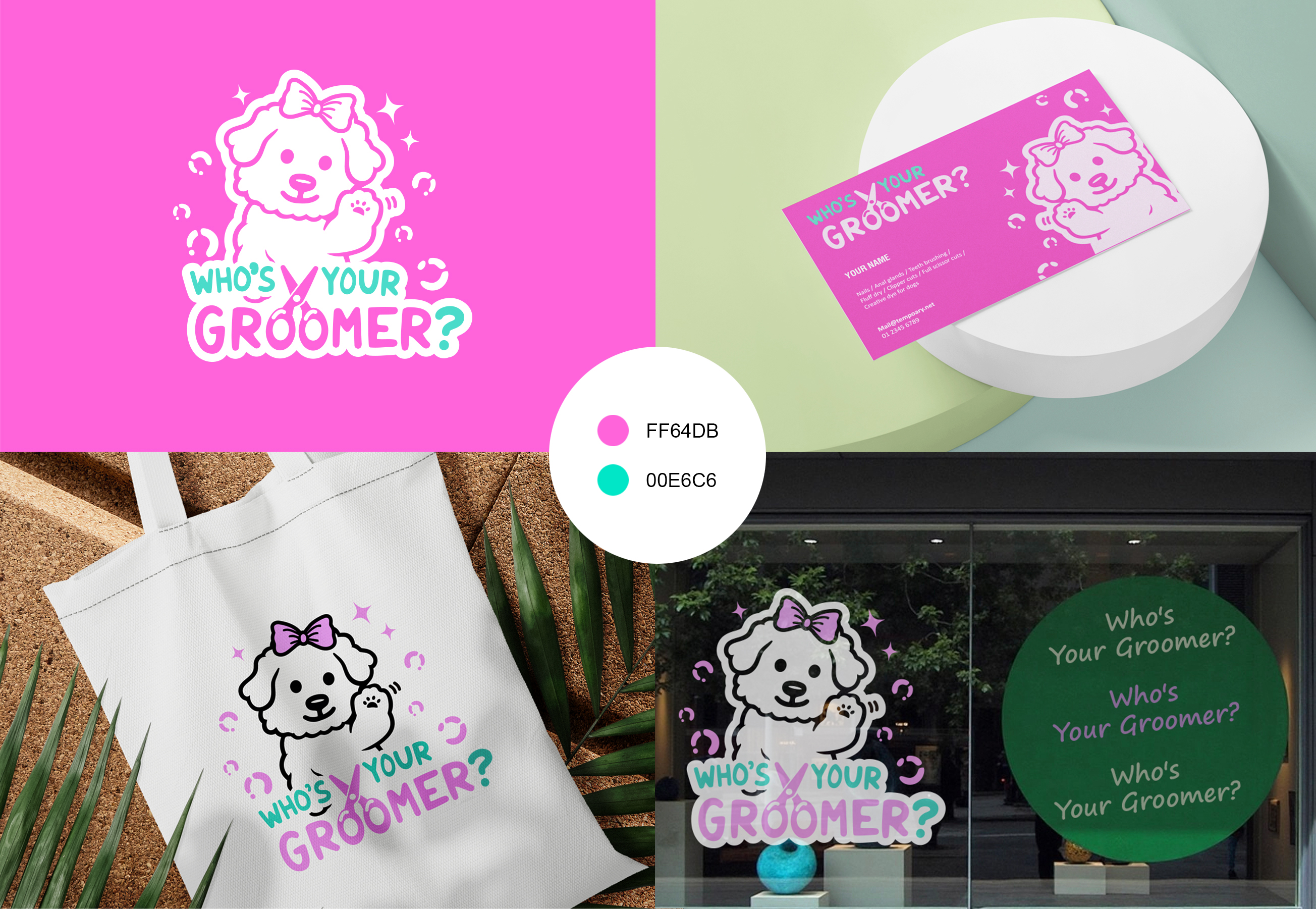 Diseño de Logo por dai hui para Who's Your Groomer | Diseño #35062413