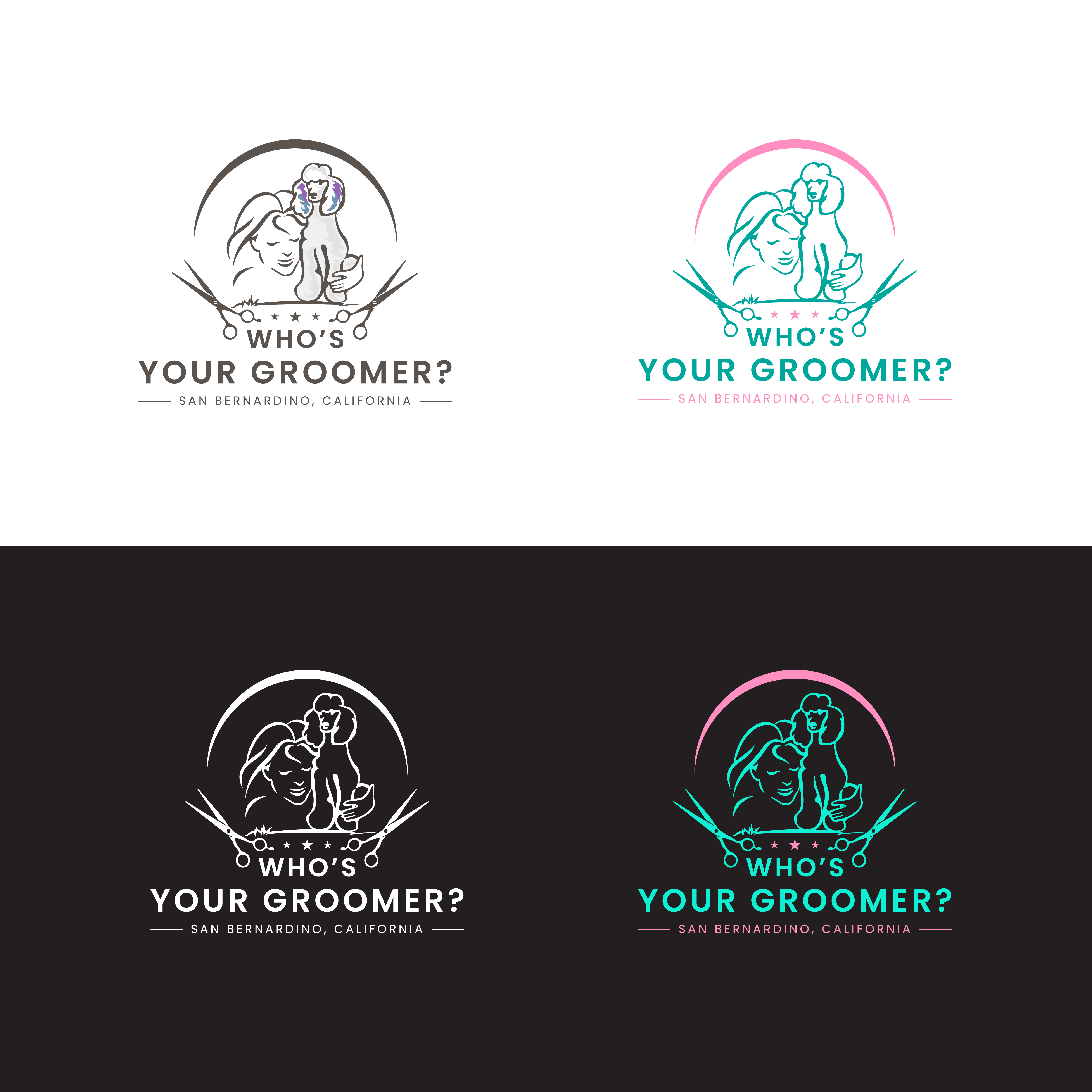 Logo Design by TDAC for Who's Your Groomer | Design #35003575