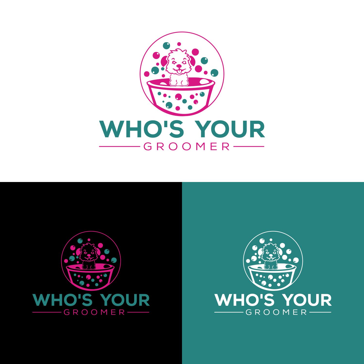 Logo-Design von pusing für Who's Your Groomer | Design #35006028