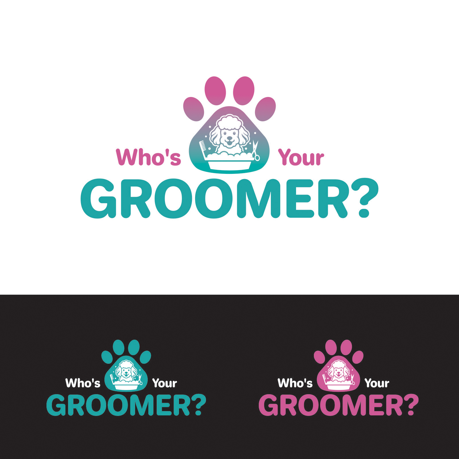 Design de Logo par LordRam pour Who's Your Groomer | Design #35029560