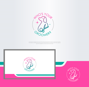 Logo Design by Cool-Designer for Who's Your Groomer | Design: #34999802