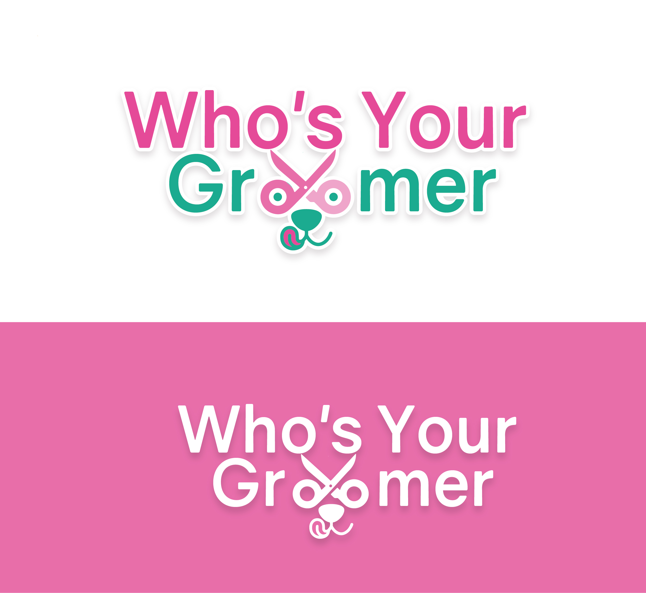 Logo Design by EnriqueF for Who's Your Groomer | Design #35018031