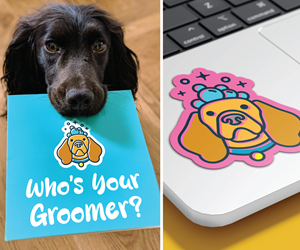 Logo-Design von Curtis Sharp für Who's Your Groomer | Design: #35005561