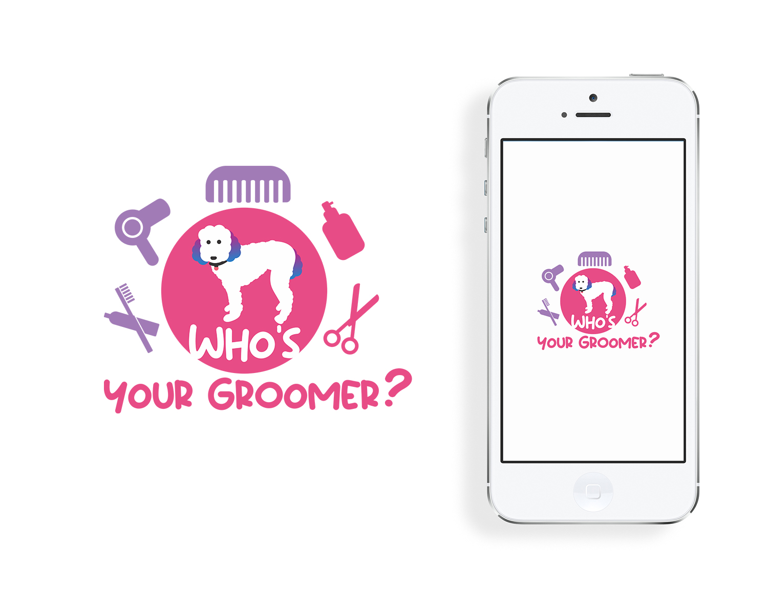 Logo-Design von Djamdesign für Who's Your Groomer | Design #35012070