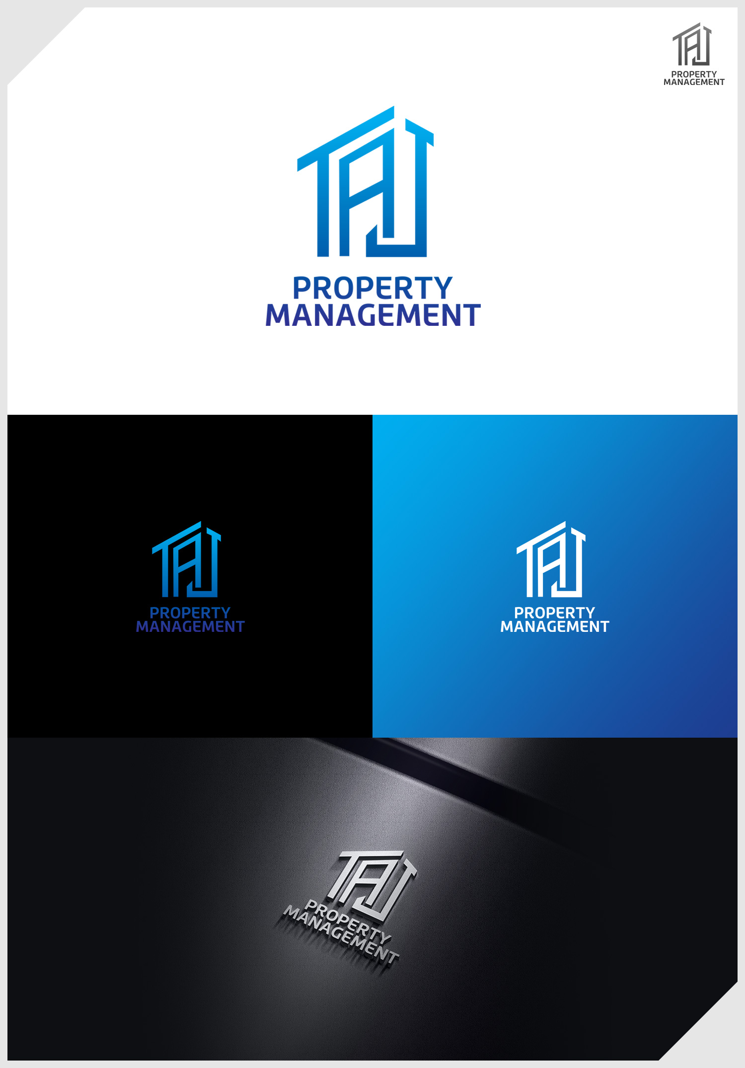 Logo Design by IDesign1606 for TAJ Property Management | Design #35002336