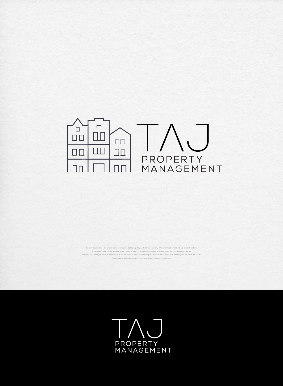 Logo Design by apik. for TAJ Property Management | Design #35001102