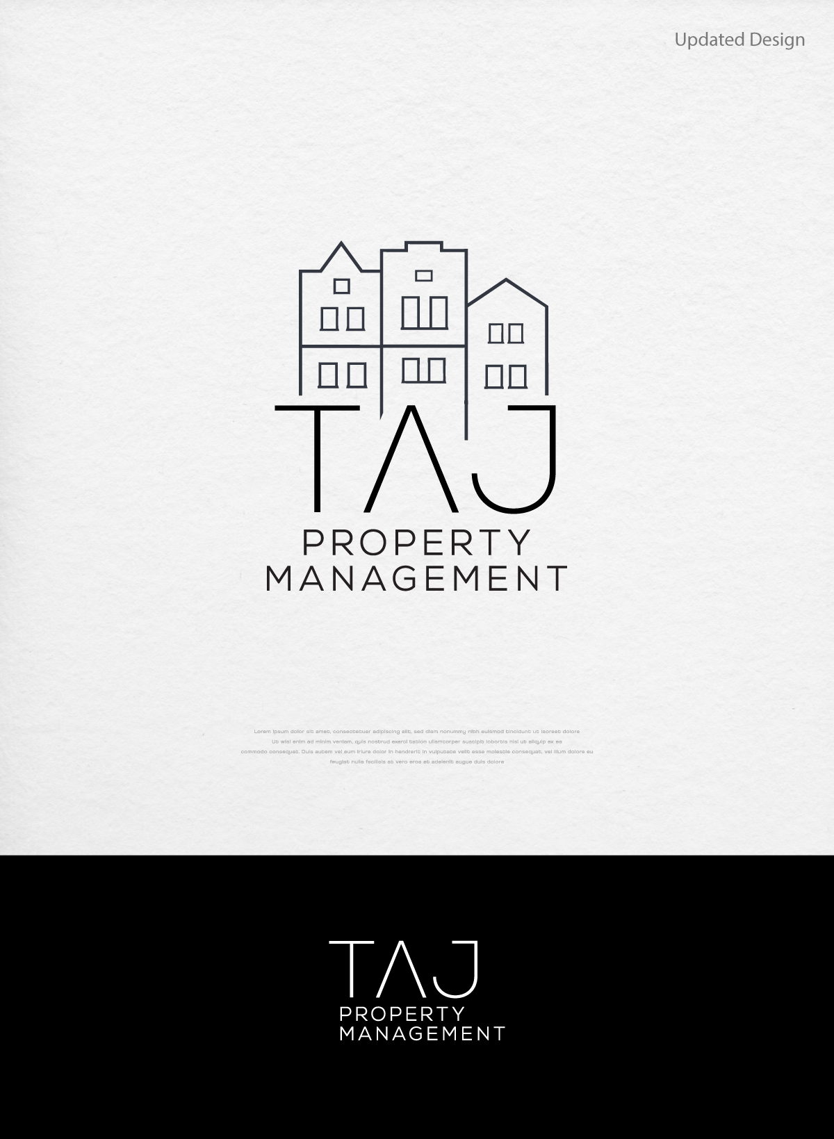 Logo Design by apik. for TAJ Property Management | Design #35002529