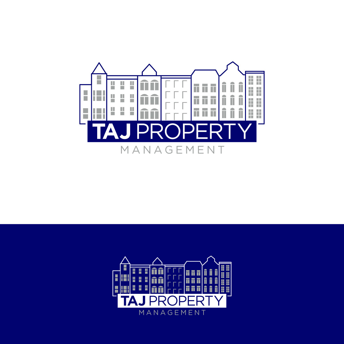 Logo Design by Alex Henry for TAJ Property Management | Design #35000201