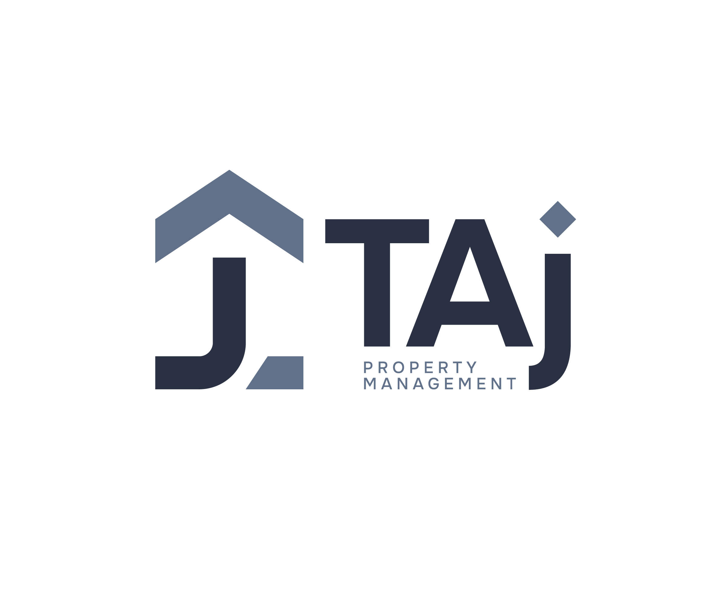 Logo Design by Fahmi Daniyal for TAJ Property Management | Design #35007271