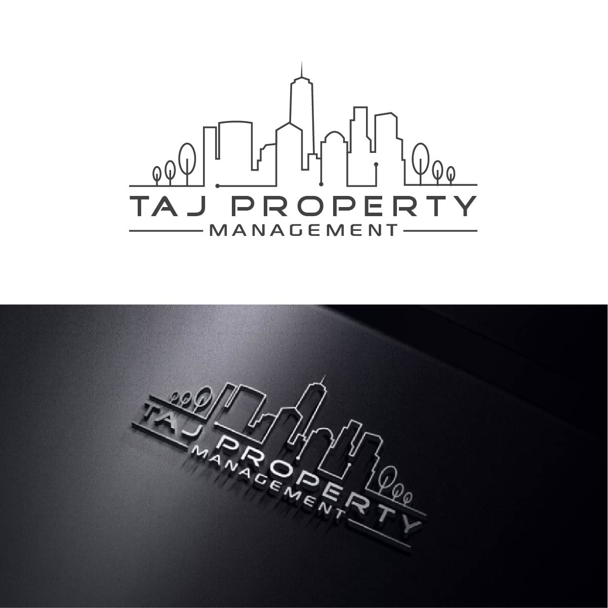 Logo Design by fly  design for TAJ Property Management | Design #35002187