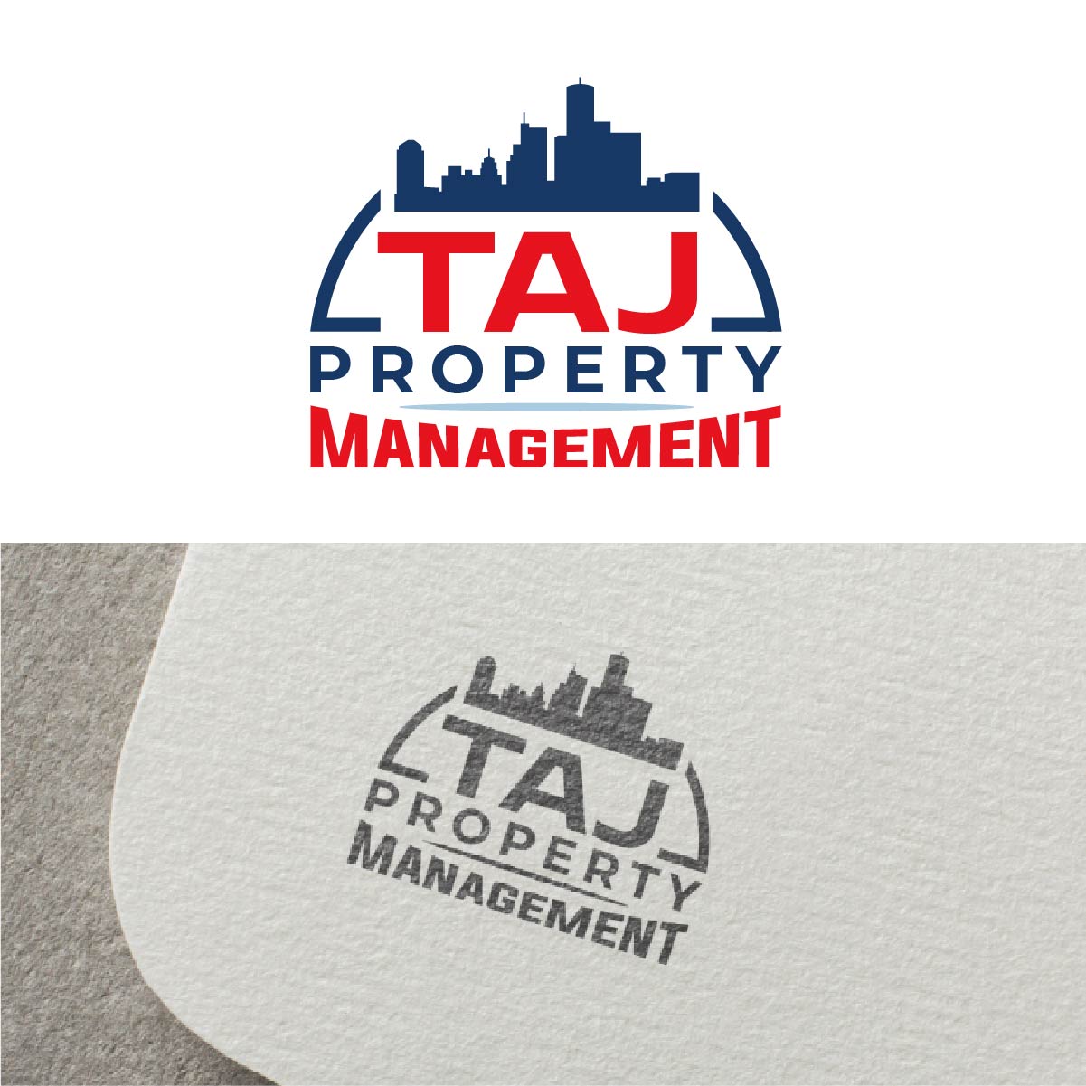 Logo Design by fly  design for TAJ Property Management | Design #35002188