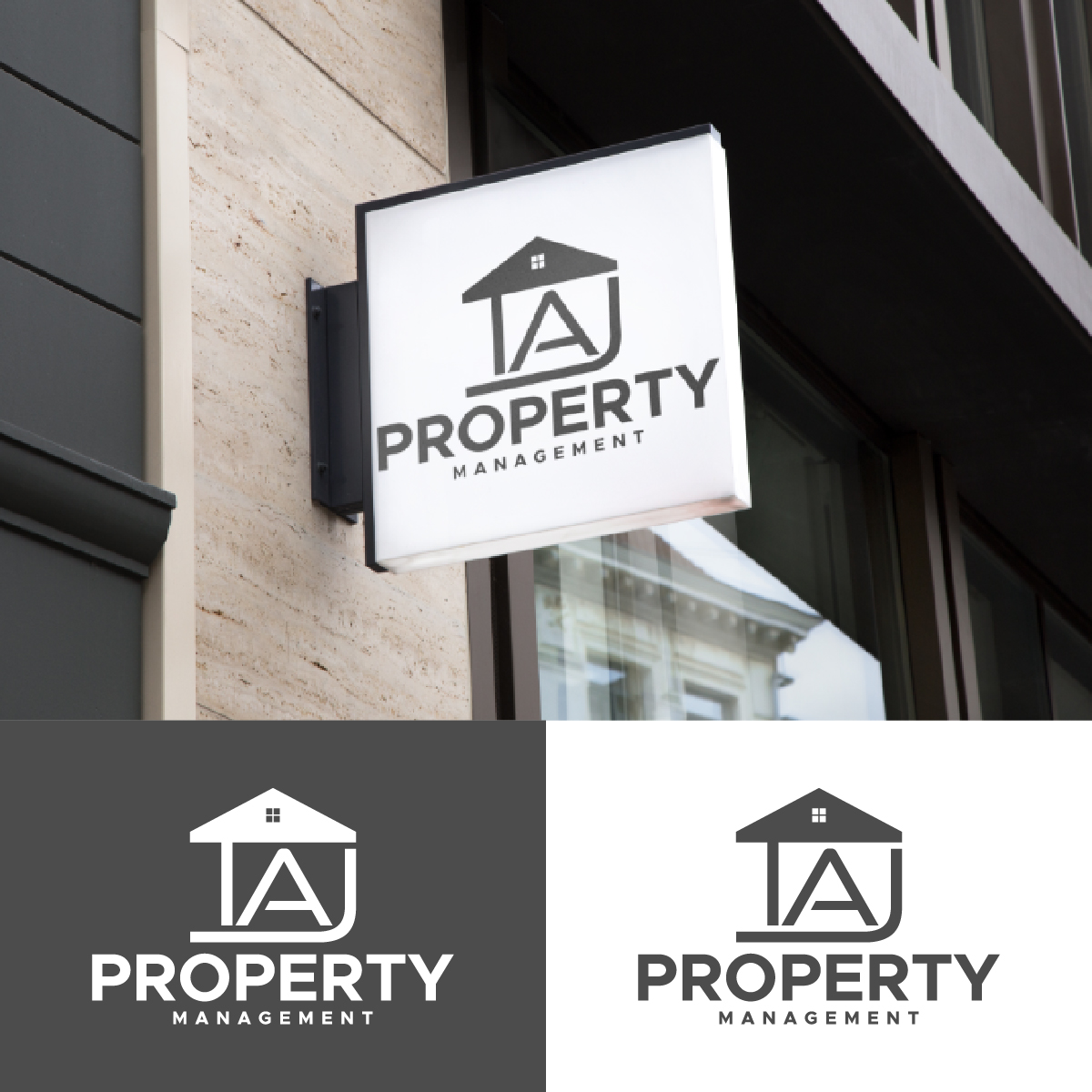 Logo Design by fly  design for TAJ Property Management | Design #35002220