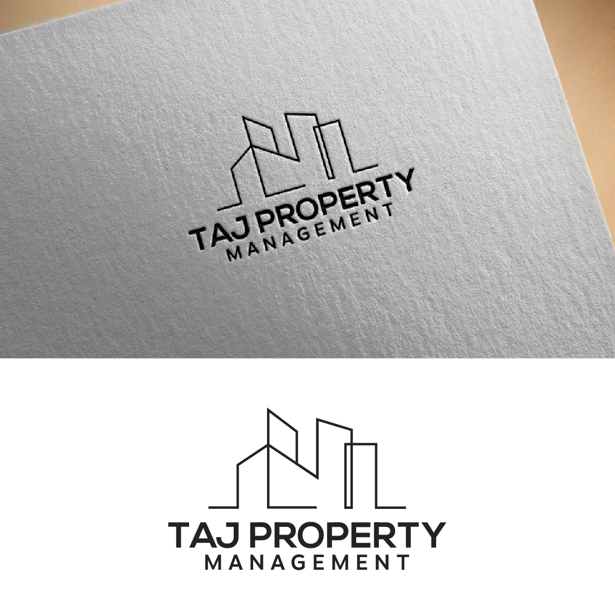 Logo Design by fly  design for TAJ Property Management | Design #35002221