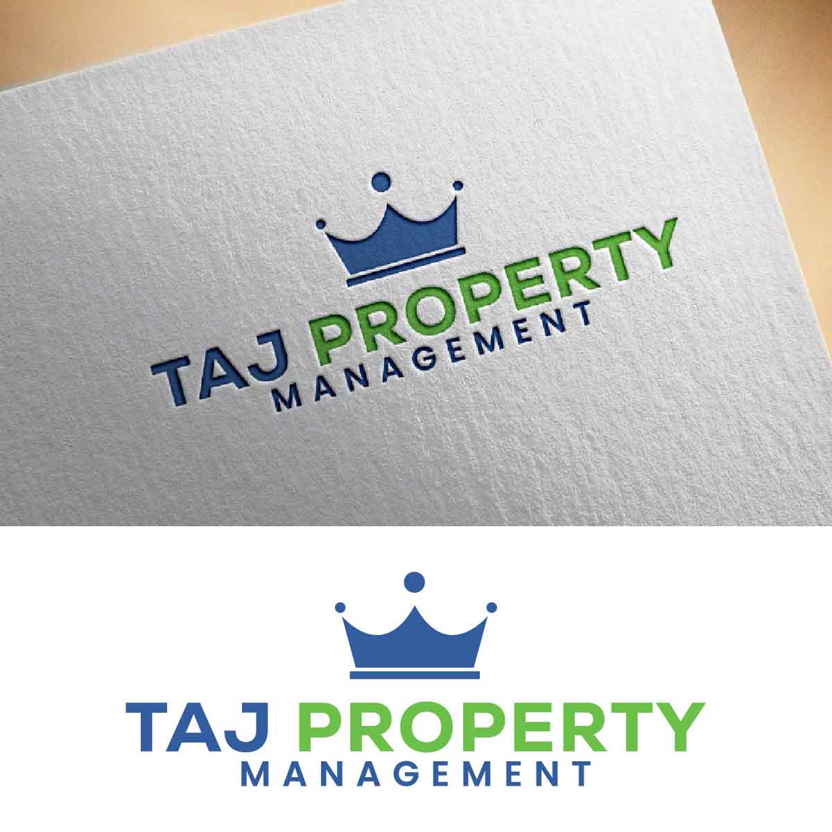Logo Design by fly  design for TAJ Property Management | Design #35002448