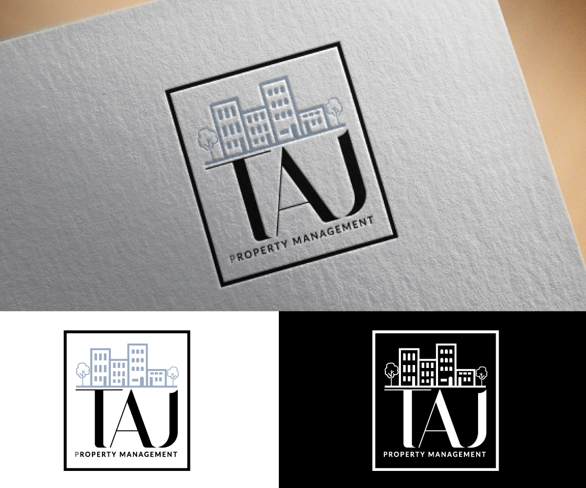 Logo Design by Ansh Design for TAJ Property Management | Design #35001564