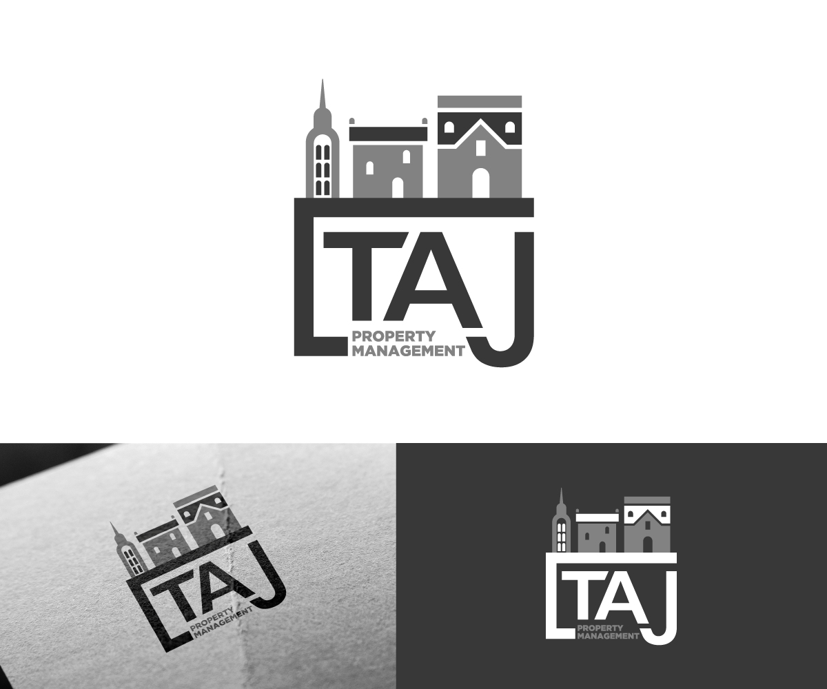 Logo Design by Ansh Design for TAJ Property Management | Design #35001567