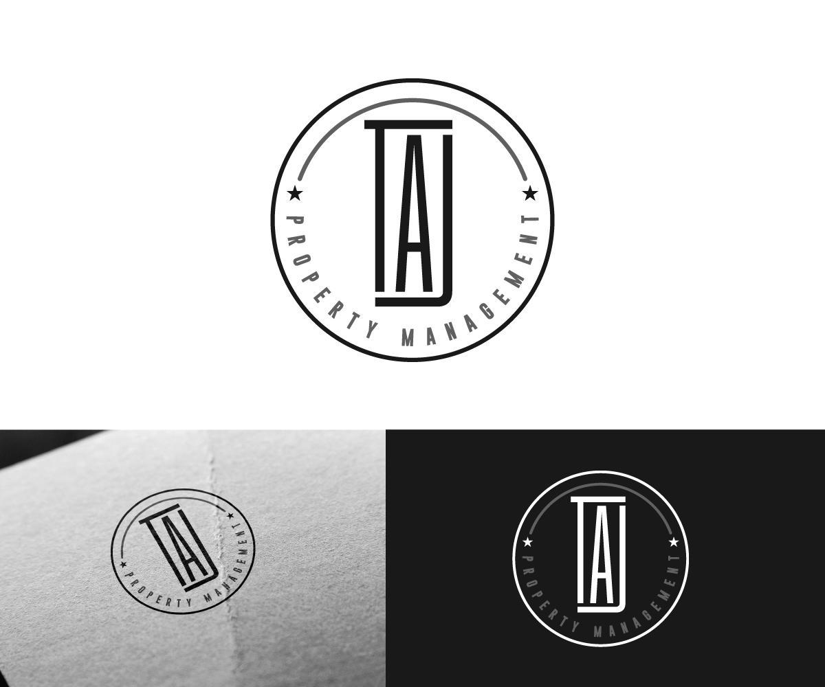 Logo Design by Ansh Design for TAJ Property Management | Design #35001569