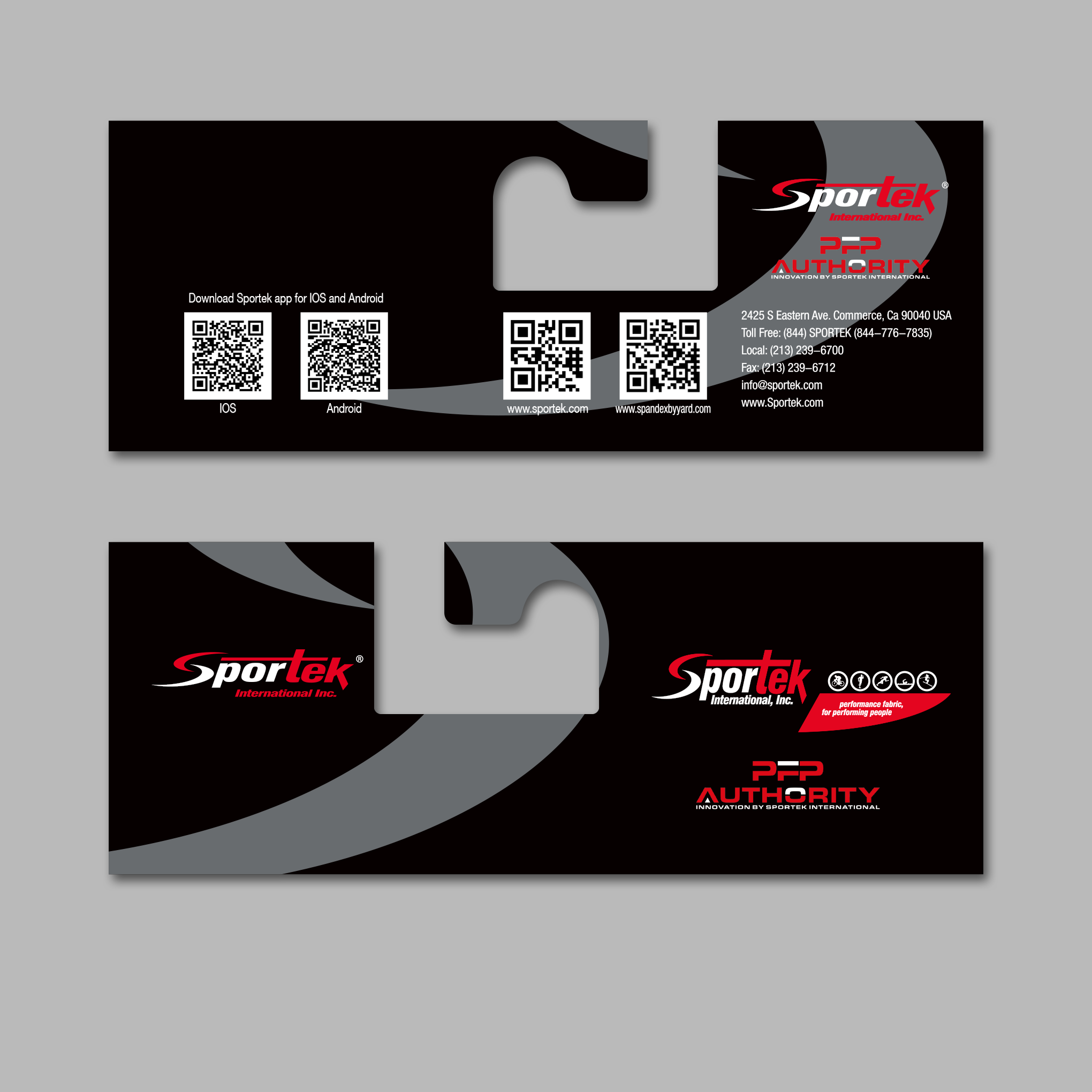 Stationery Design by WellDesign for Sportek international inc. | Design #34999451