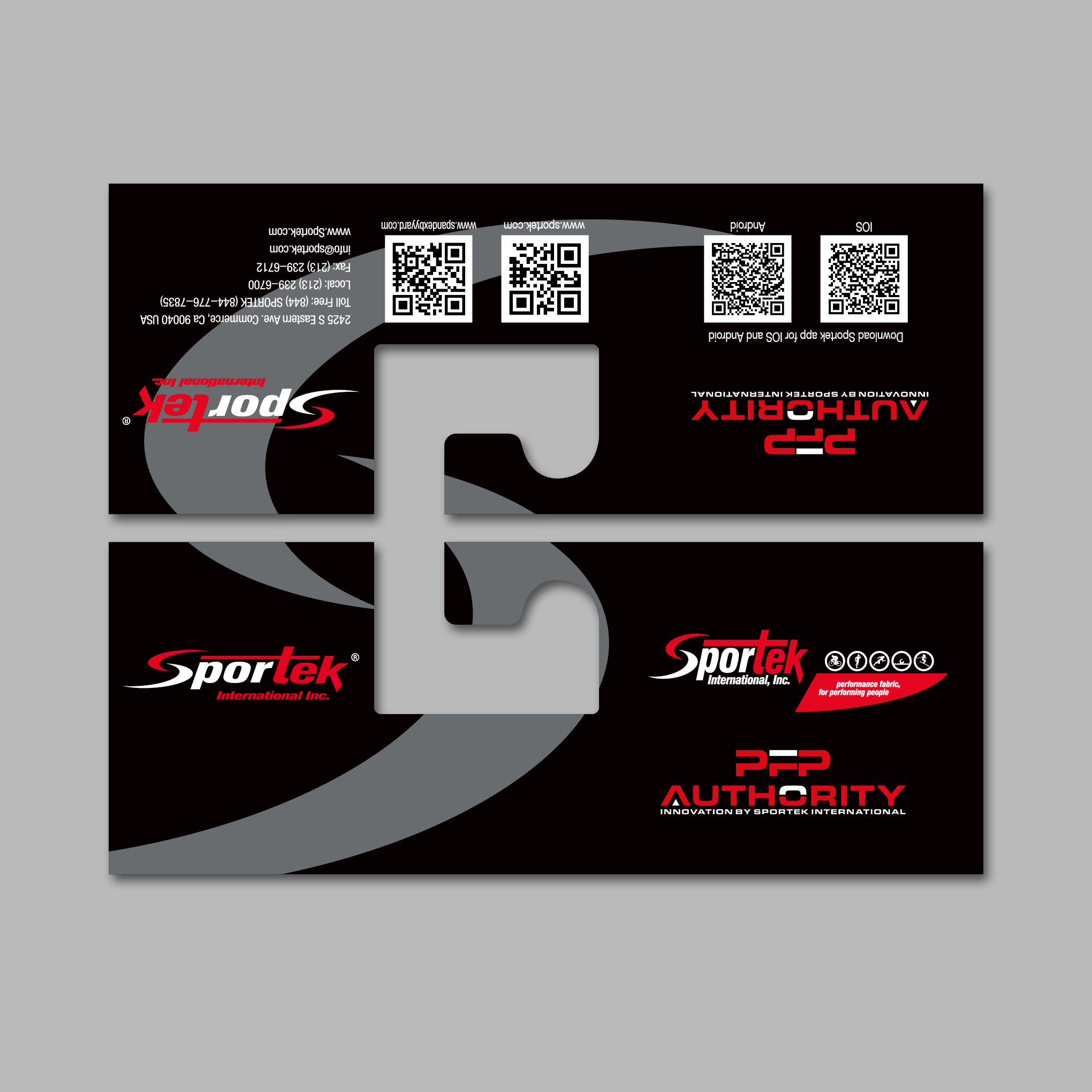 Stationery Design by WellDesign for Sportek international inc. | Design #35003963