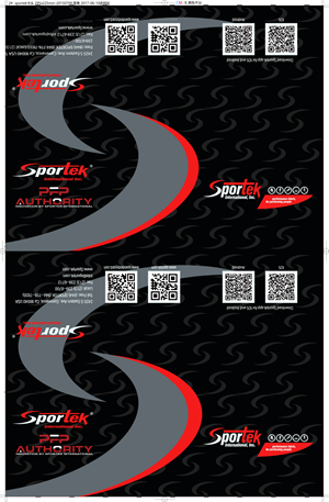 Stationery Design by elveneclipse for Sportek international inc. | Design: #35001726