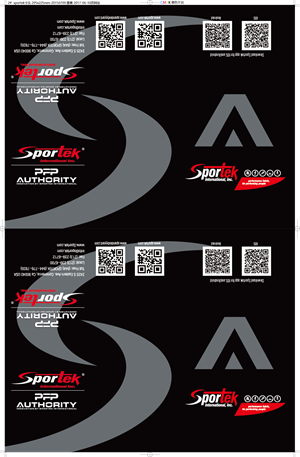 Stationery Design by Rickyy for Sportek international inc. | Design: #35000714