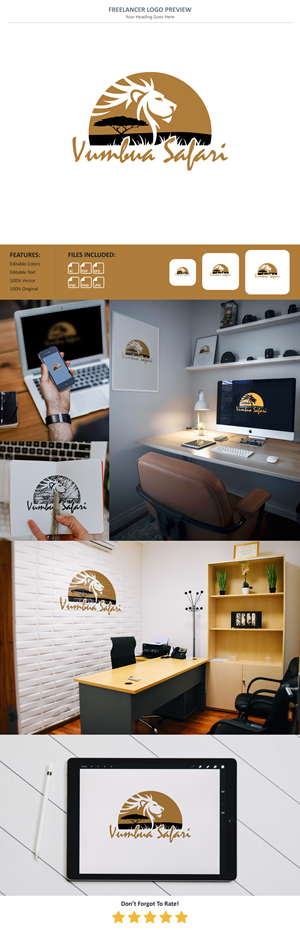 Diseño de Logo por VectorForge para Vumbua Travel and Safari Company Limited | Diseño: #35004531