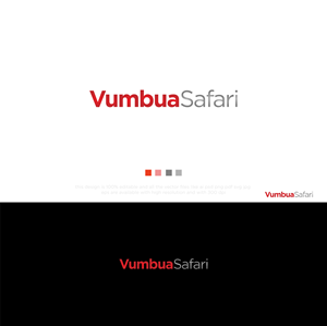 Diseño de Logo por chilliebird studio para Vumbua Travel and Safari Company Limited | Diseño: #35034155