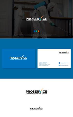 Logo Design by chilliebird studio for ProService | Design: #35158093