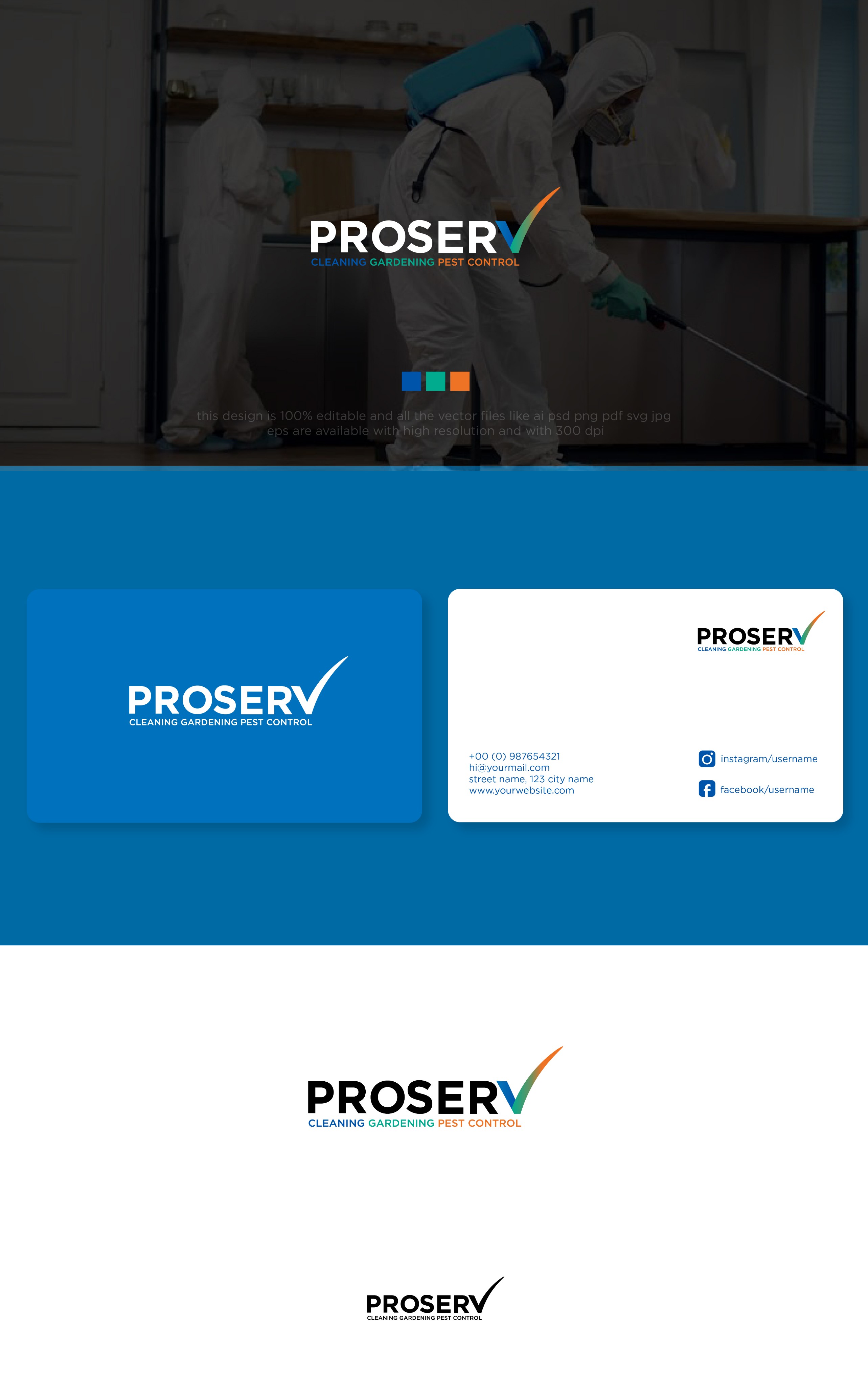 Logo Design by chilliebird studio for ProService | Design #35158122