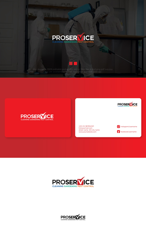 Logo Design by chilliebird studio for ProService | Design: #35159021