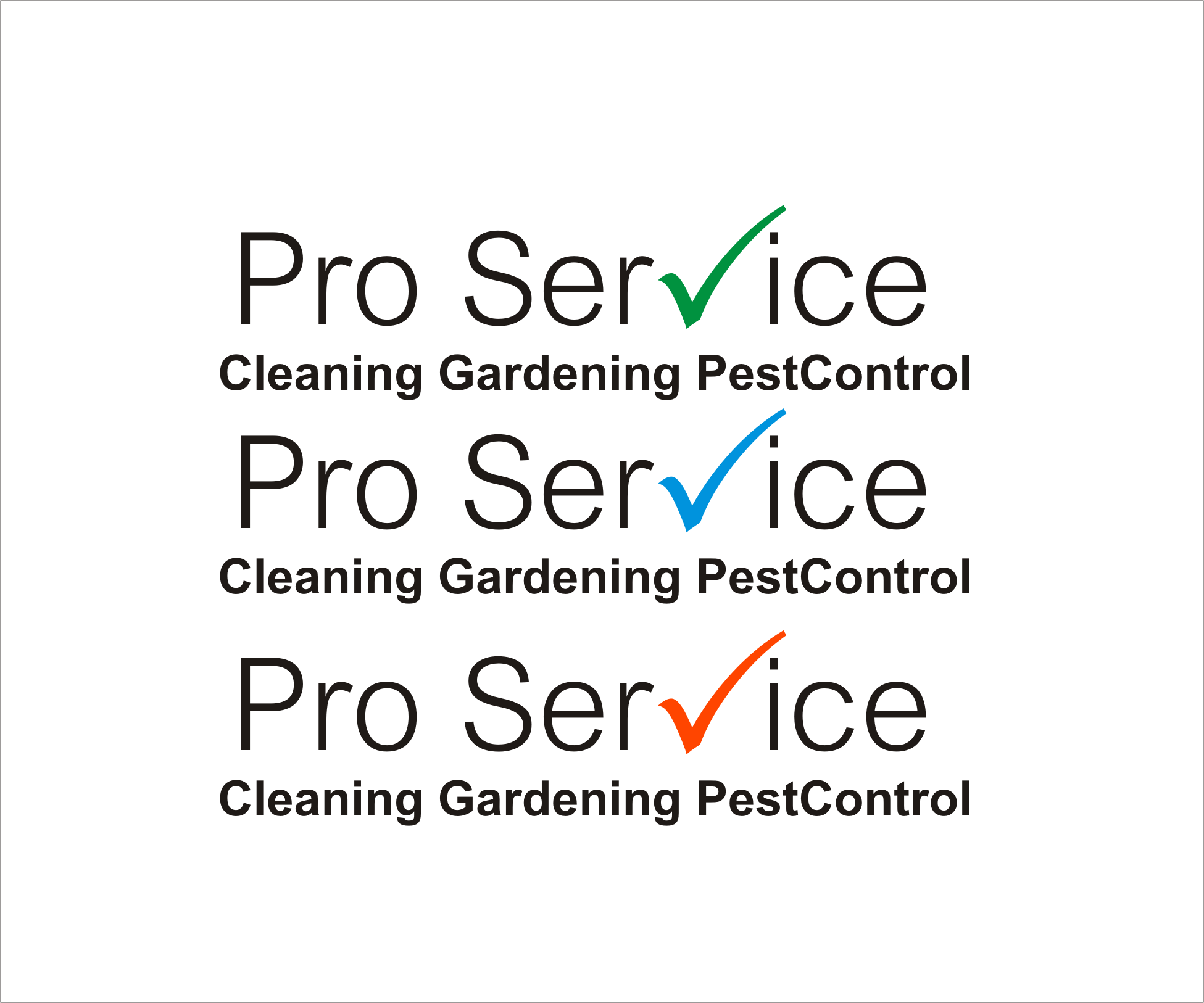 Logo Design by Bunda_CiaAnesFiyya for ProService | Design #35062588