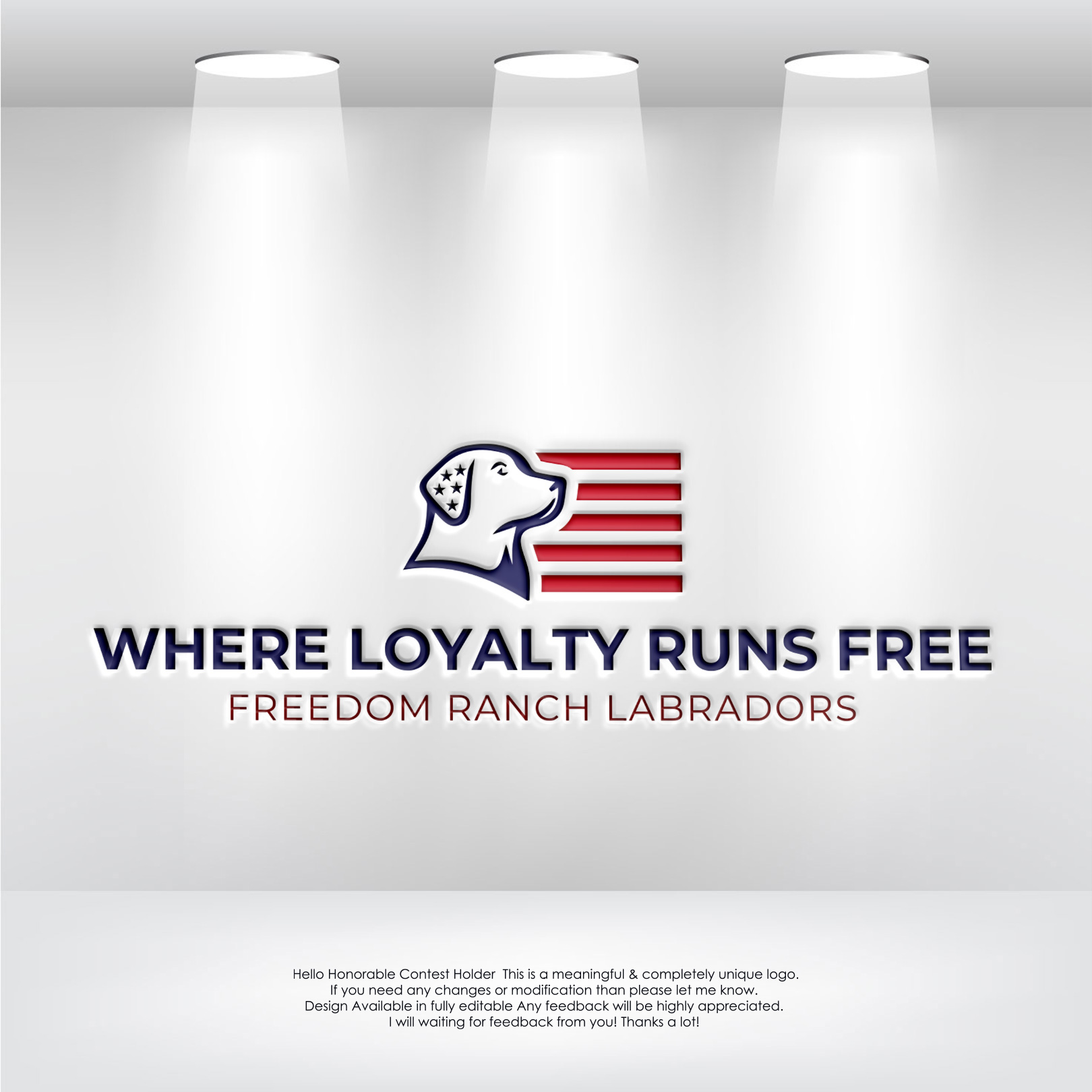 Logo Design by LogoEon for AmericanK9, LLC | Design #35006169