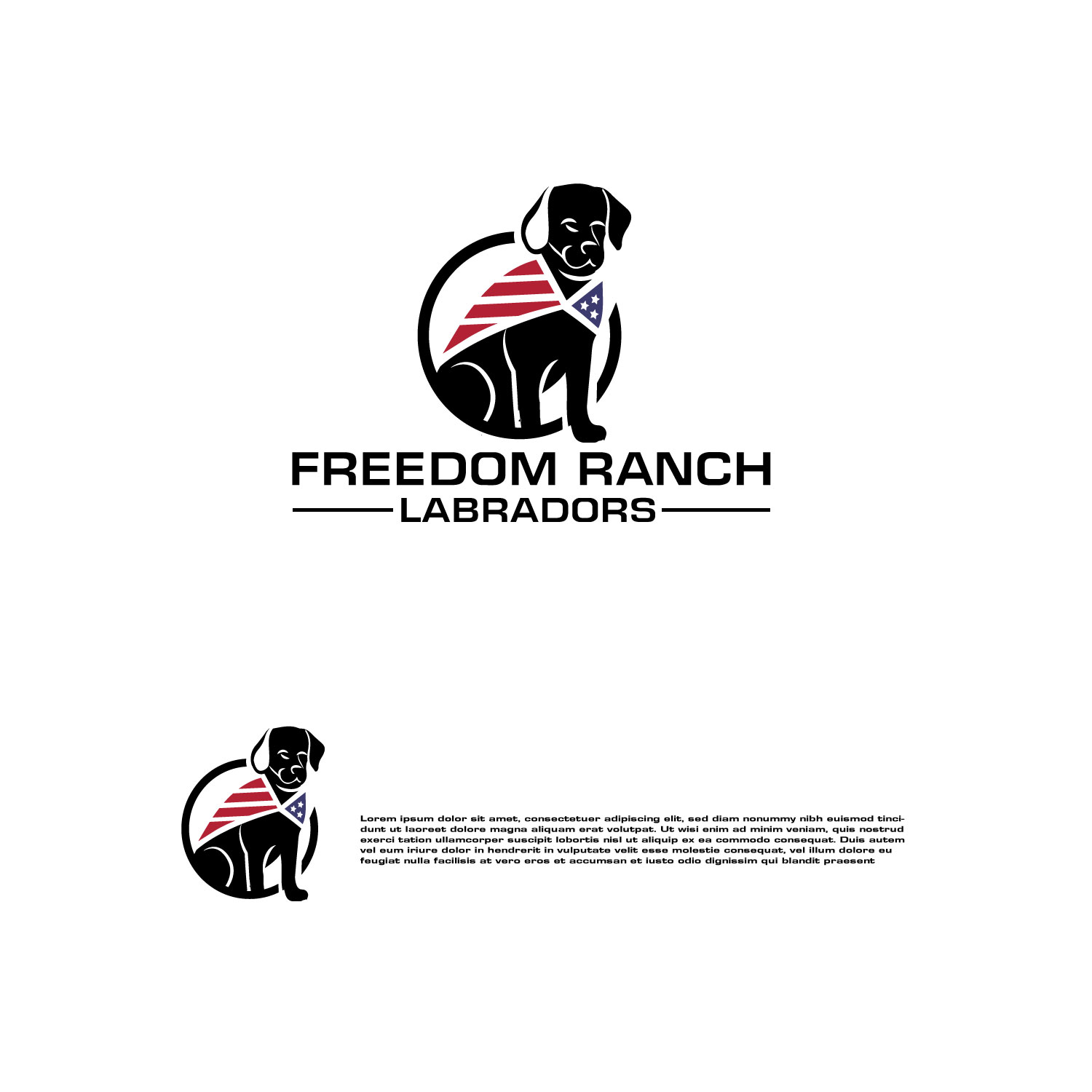 Logo Design by Art_lv for AmericanK9, LLC | Design #35027596