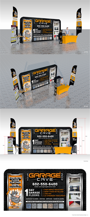 Graphic Design by Ainabe for Your Garage Cave LLC | Design: #35058462