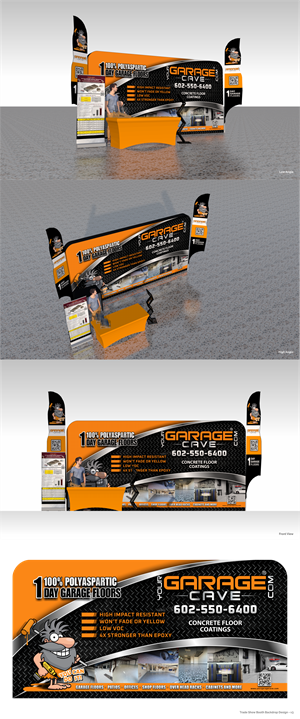 Graphic Design by Ainabe for Your Garage Cave LLC | Design: #35061745