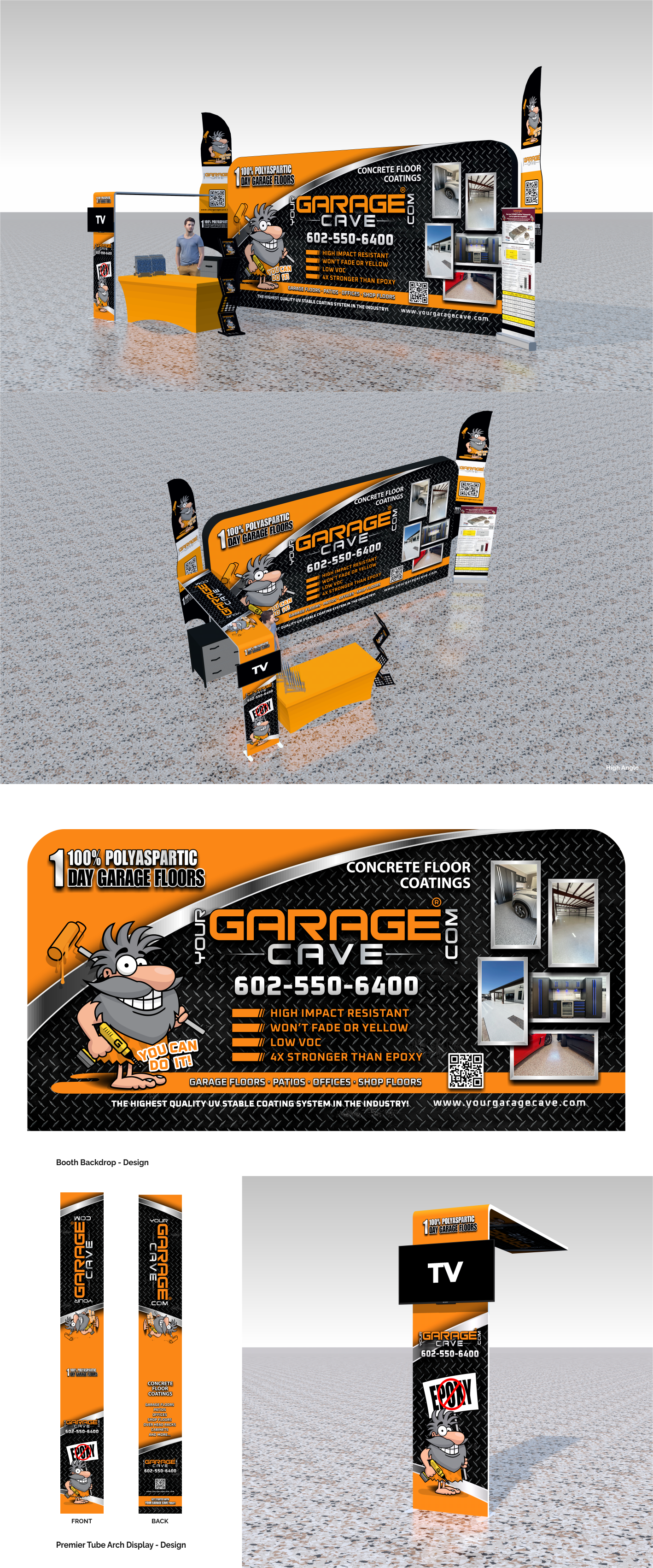 Diseño Gráfico por Ainabe para Your Garage Cave LLC | Diseño: #35103320