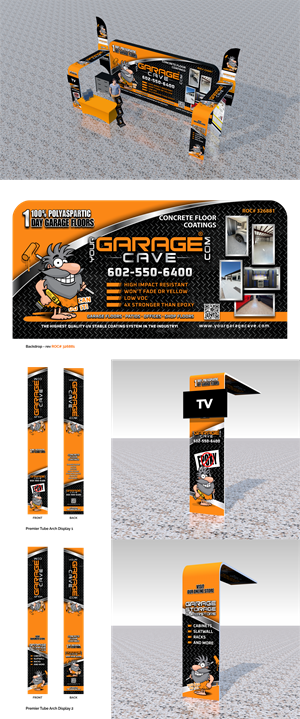 Graphic Design by Ainabe for Your Garage Cave LLC | Design: #35128264