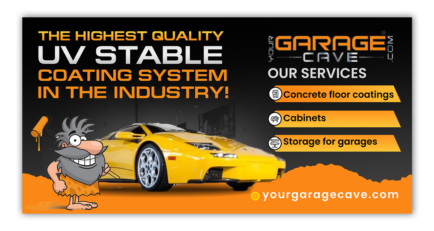 Graphic Design by debdesign for Your Garage Cave LLC | Design #35015089